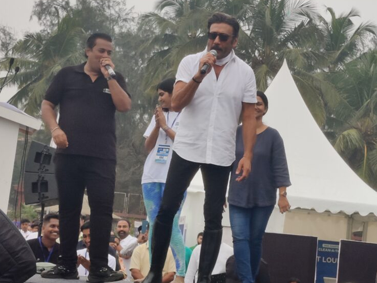 IFFI 2022: Goa CM, Jackie Shroff, Karan Kundrra participate in beach clean-up drive