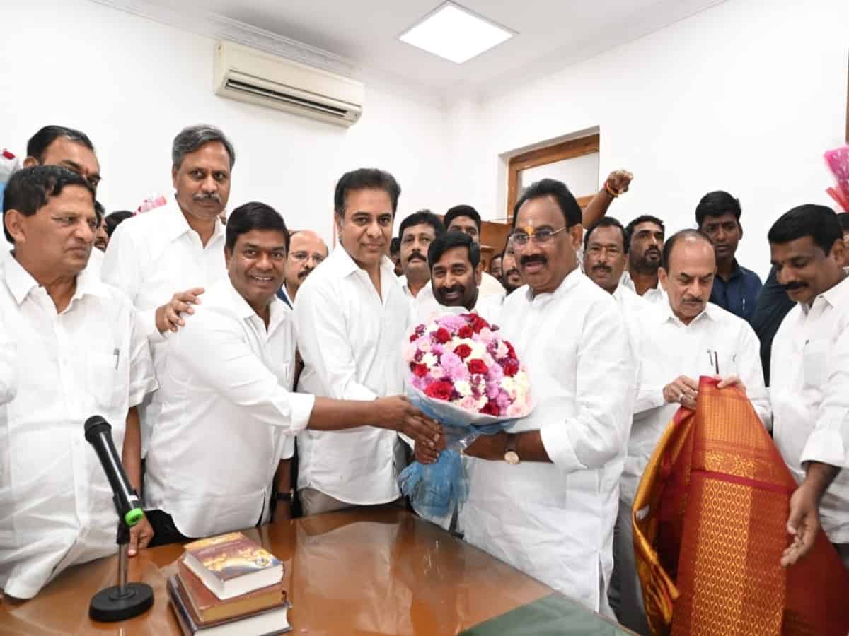 Telangana: K. Prabhakar Reddy sworn in as MLA