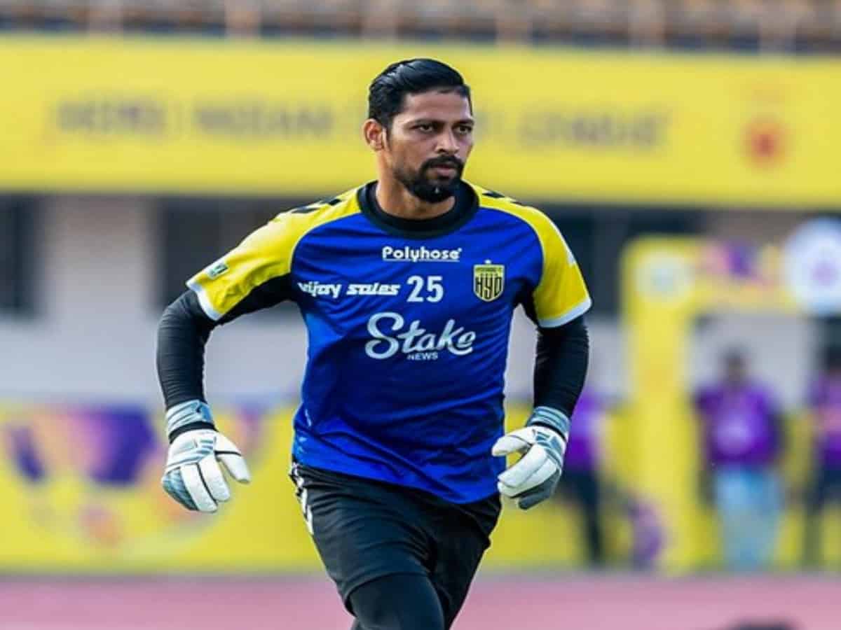 Hyderabad FC goalkeeper, Laxmikant. K ruled out for remainder of ISL 2022-23