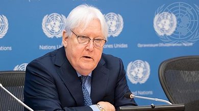 UN humanitarian chief Martin Griffiths calls for access, funding in Yemen