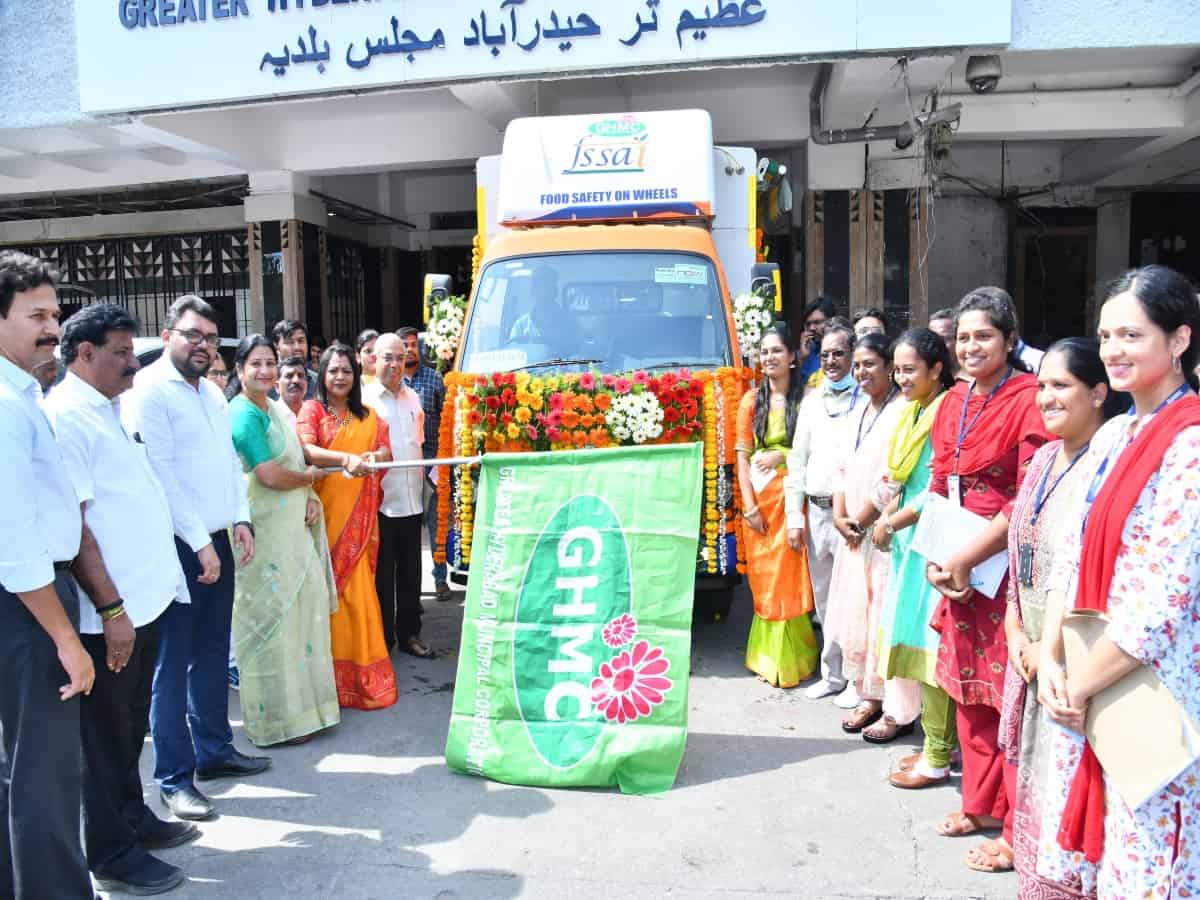 Hyderabad: Mobile food labs flagged off to run quality checks on Food