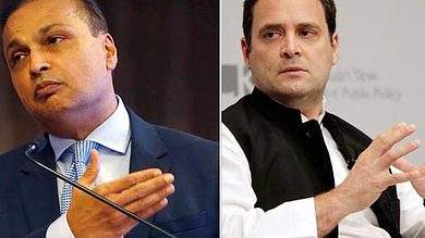 Rahul Gandhi and Anil Ambani