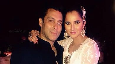 Old picture of Sania Mirza, Salman Khan goes viral