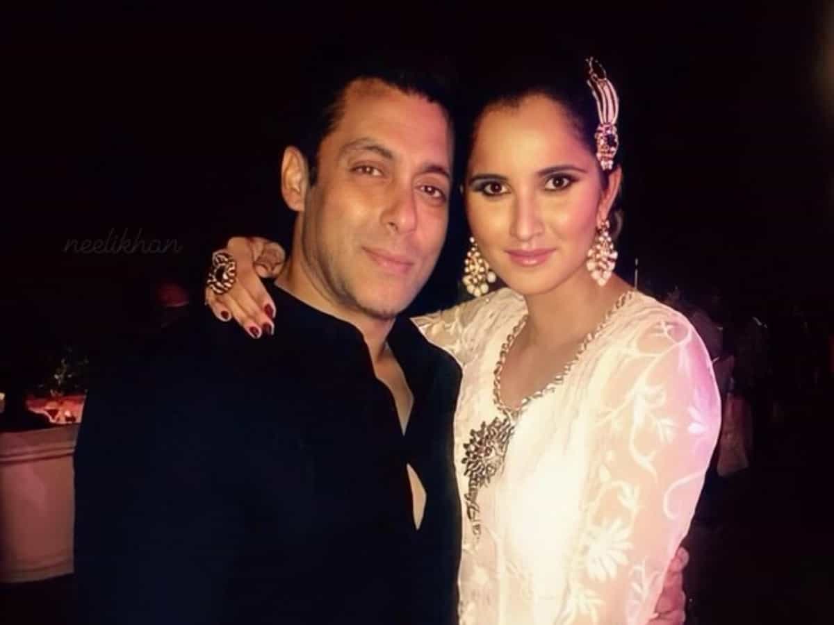 Old picture of Sania Mirza, Salman Khan goes viral