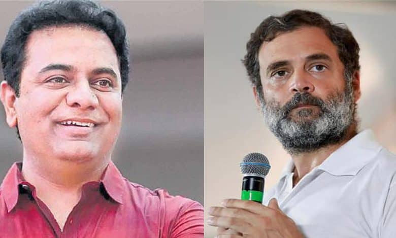 KTR hits back at Rahul Gandhi; calls AICC 'All India Corruption Committee'