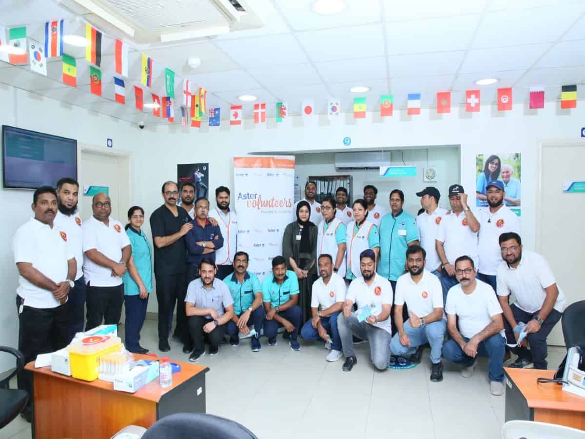 TWA health camp in Qatar