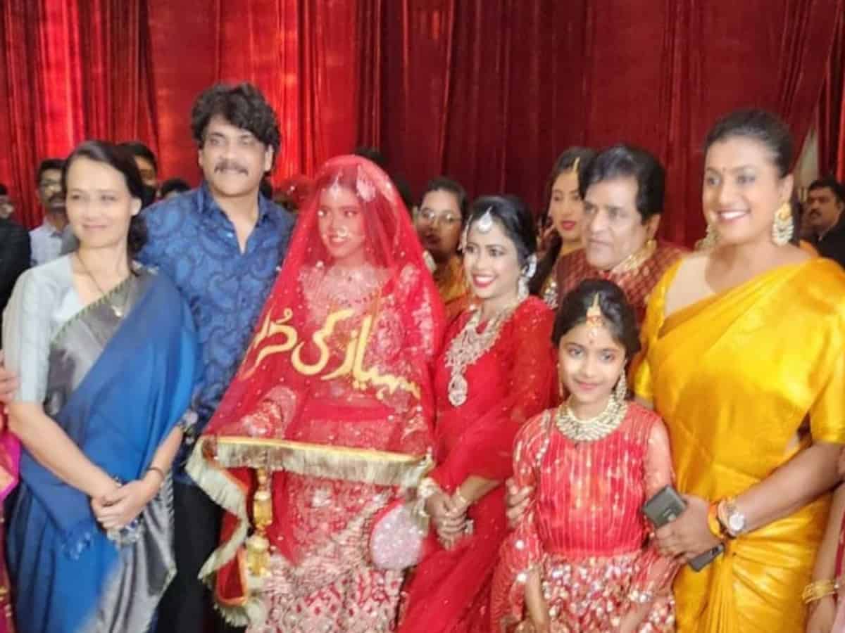Stars attend comedian Ali's daughter's Nikah in Hyderabad
