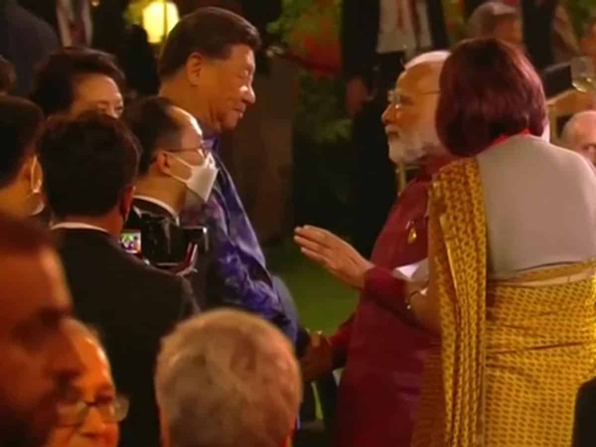 First handshake since Galwan: PM Modi, Chinese President Xi Jinping meet at G20 dinner