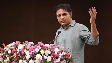 How can PM CARE 'not' be govt entity with its emblem on it?: KTR