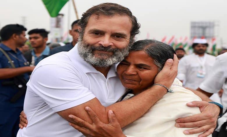 Bharat Jodo Yatra: Rahul Gandhi meets Rohit Vemula's mother, says courage and strength gained
