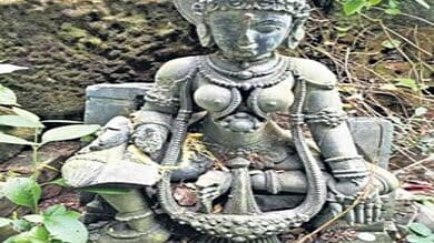 Telangana: Sculpture of woman deity unearthed at Bhupalpally