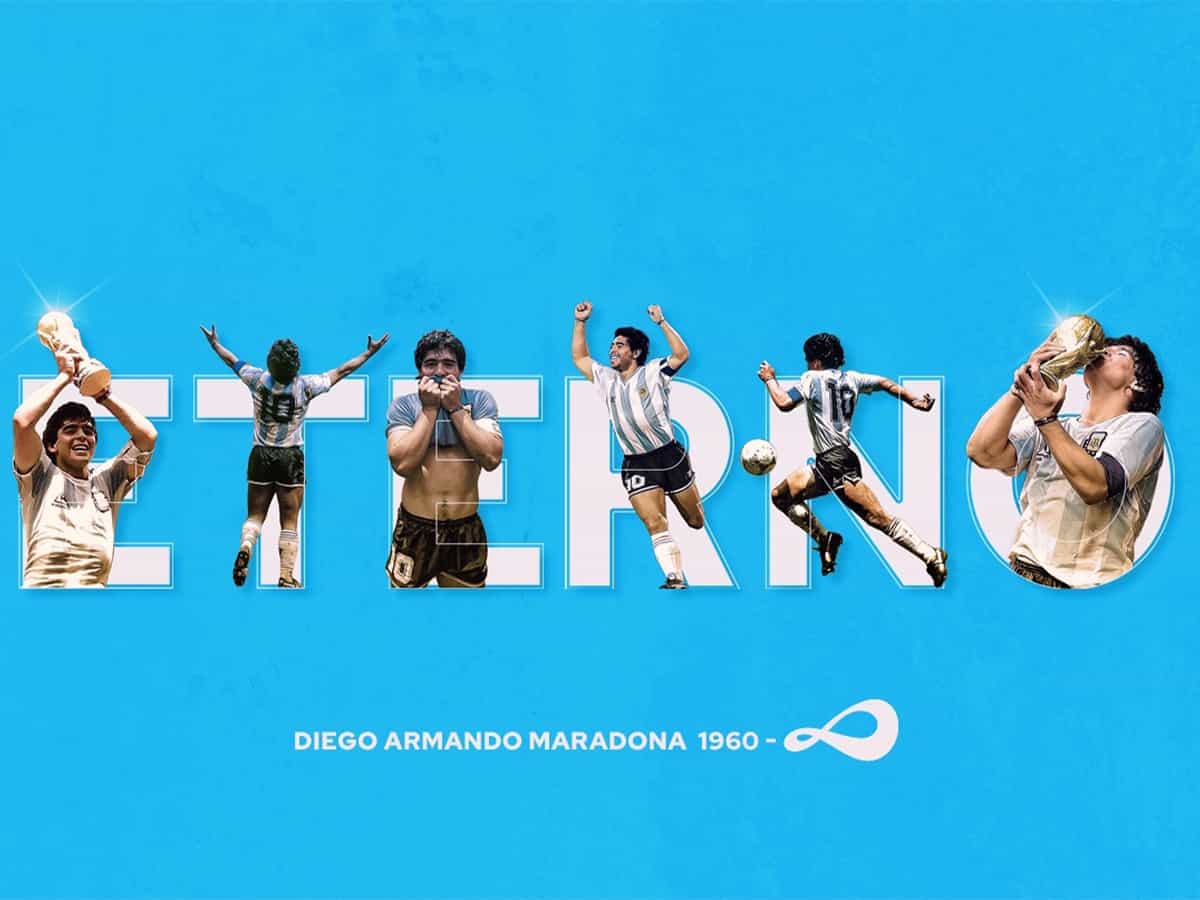 Argentine World Cup team commemorates Maradona