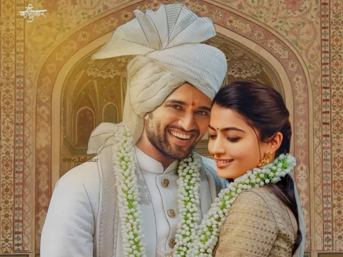 'Wedding pic' of Vijay Deverakonda, Rashmika surfaces online