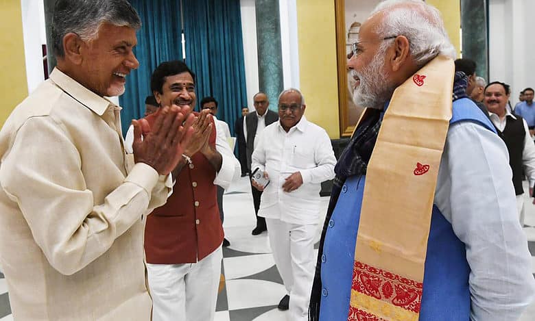 Chandrababu Naidu somersaults back to NDA after quitting it twice in the past