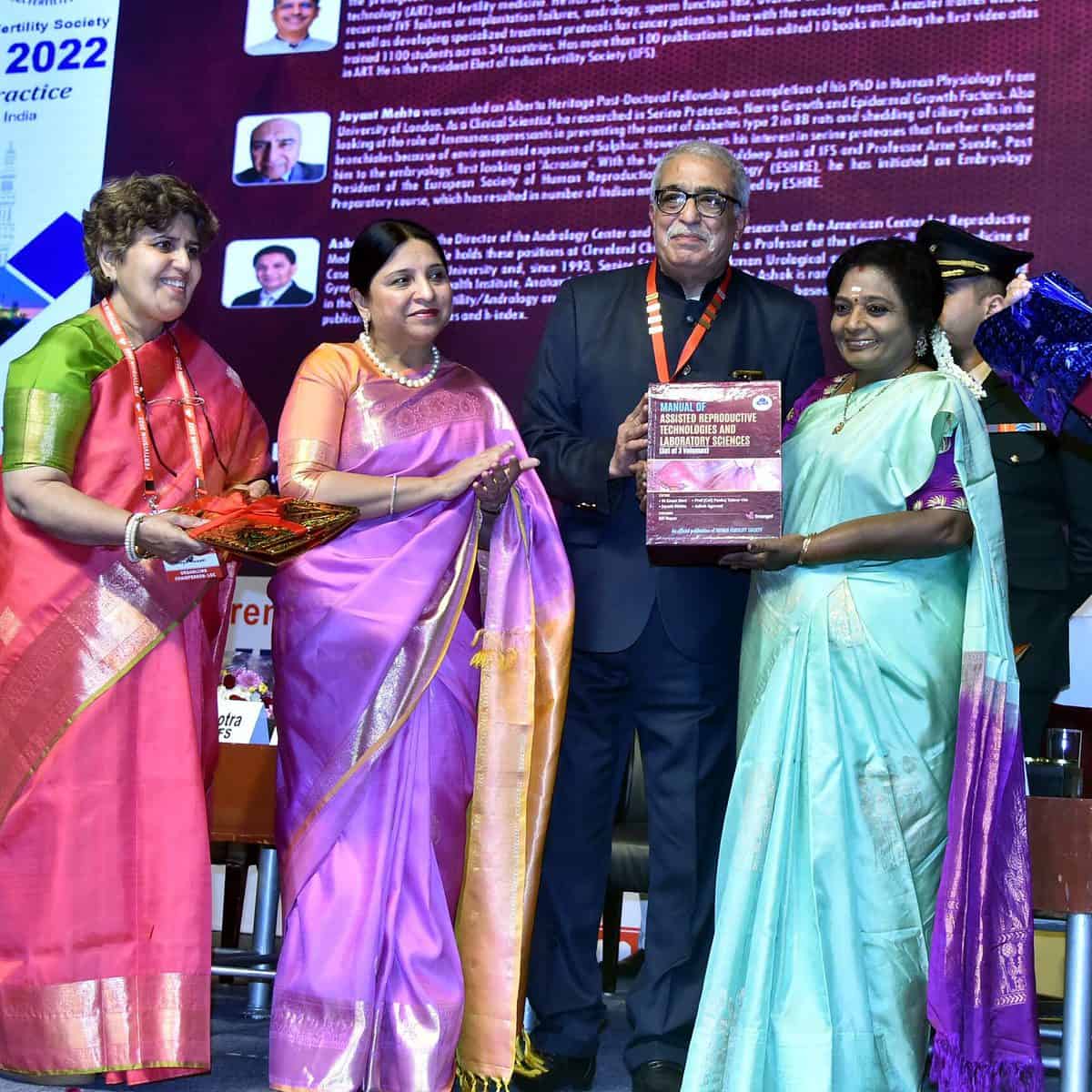 Innovate new ideas and create awareness to fight infertility, says Governor Soundararajan