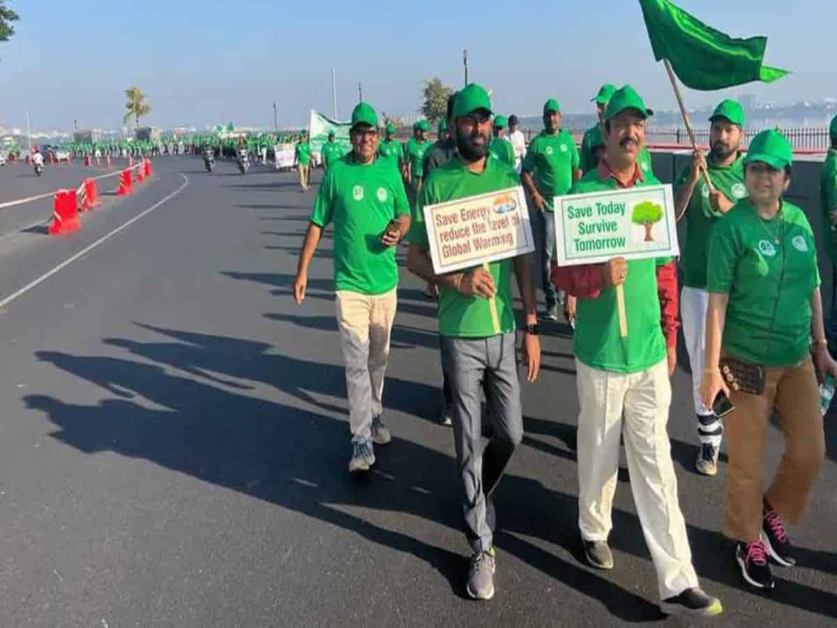 Energy Conservation Mission holds energy walk in Hyderabad