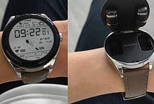 This unique Huawei smartwatch carries earbuds inside