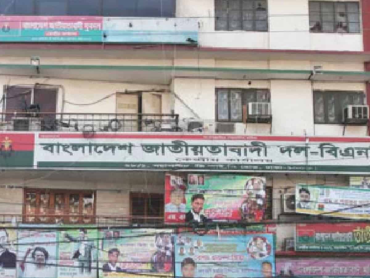 Bombs, firearms recovered from Bangladesh Nationalist Party office