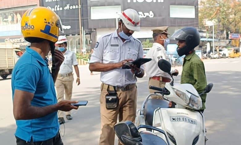 Hyderabad sees increase in traffic violations, dip in road accidents