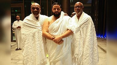 Mike Tyson, DJ Khaled perform Umrah