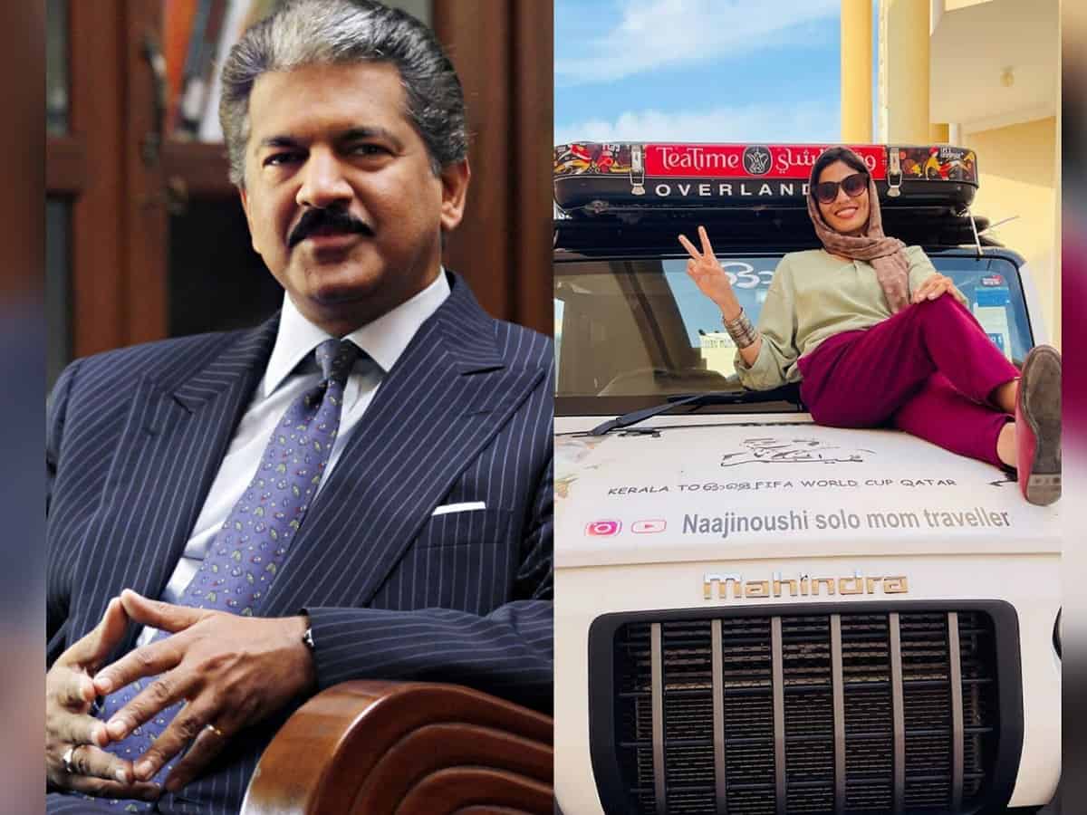 Anand Mahindra lauds Kerala woman who took solo road trip to Qatar