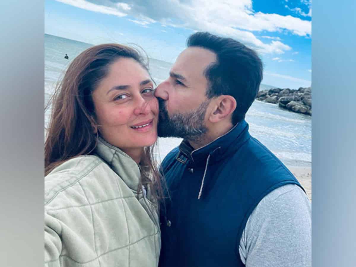 Kareena Kapoor, Saif Ali Khan enjoy Swiss dish Fondue in Gstaad