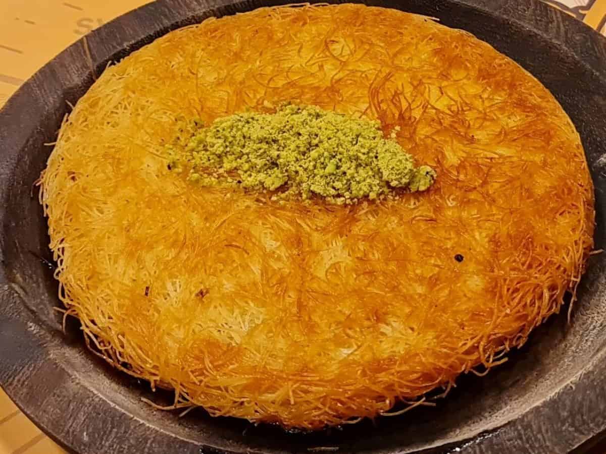 Arabic sweet Kunafa