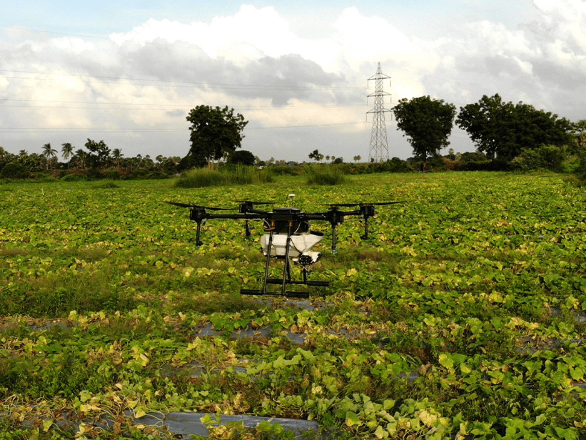 Hyderabad: Drones launched for agricultural, logistics use