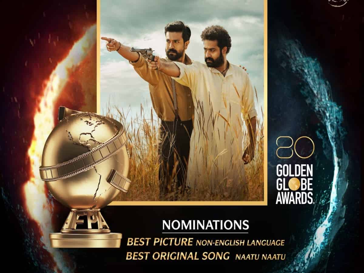 Rajamouli, Jr NTR, Prabhas celebrate Golden Globe noms for 'RRR'