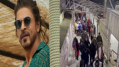 After Mecca, Shah Rukh Khan visits Vaishno Devi Temple ahead of Pathaan release, video viral