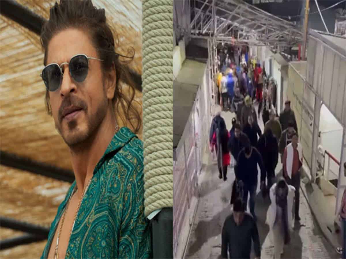 After Mecca, Shah Rukh Khan visits Vaishno Devi Temple ahead of Pathaan release, video viral