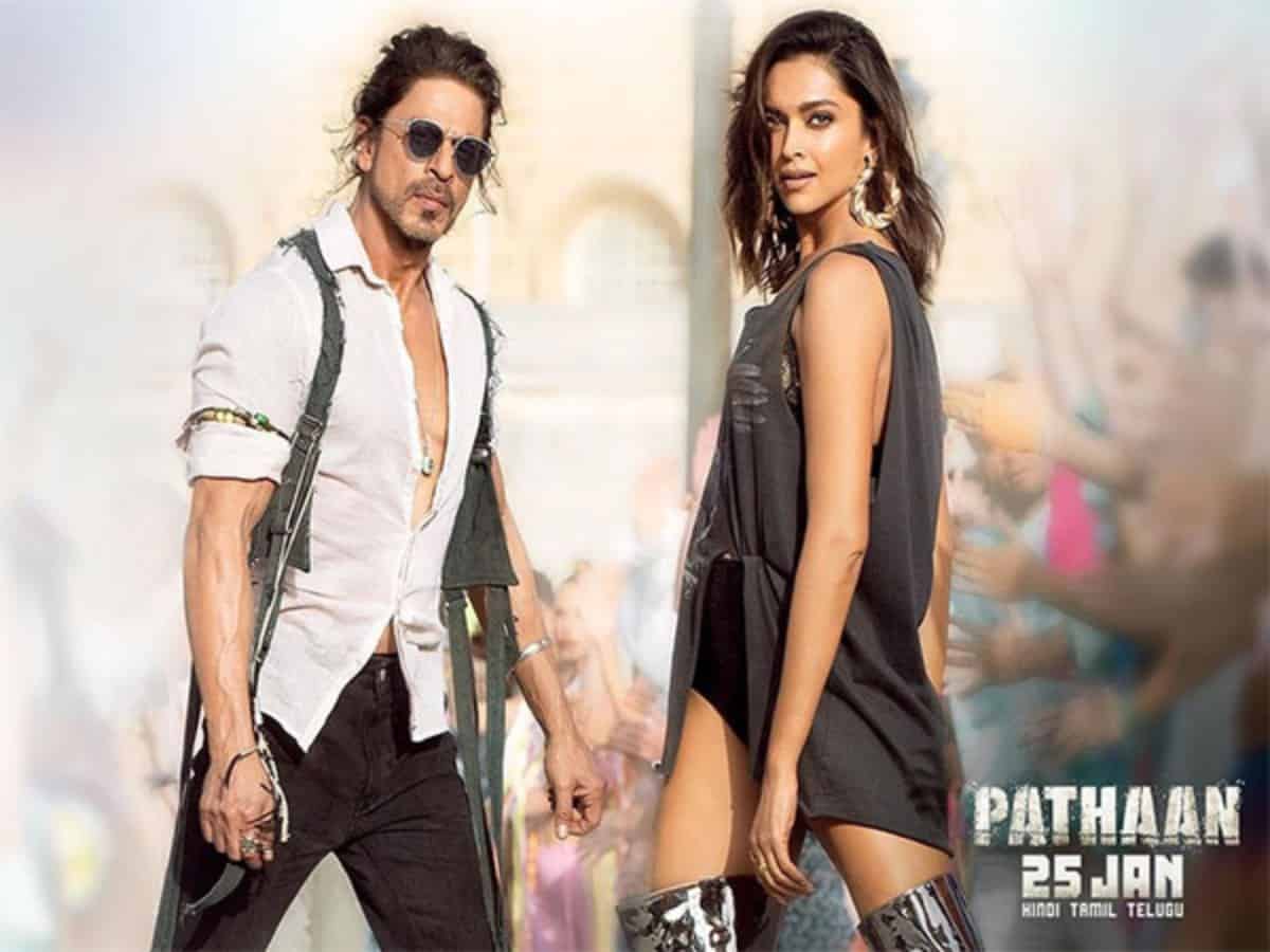 'Jhoome Jo Pathaan' out, SRK grooves with Deepika in latest party anthem