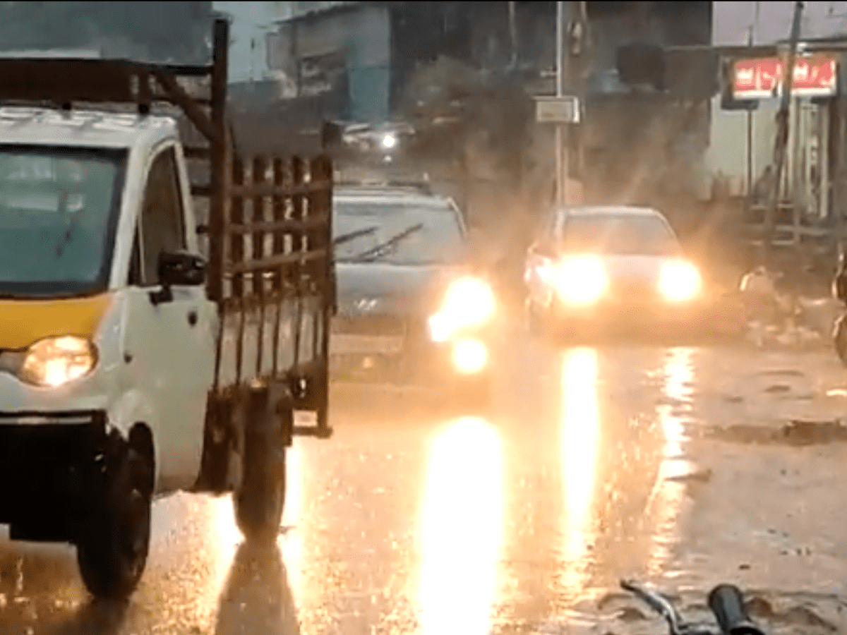 Rainfall in Hyderabad