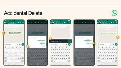 New WhatsApp feature lets users undo 'delete for me'