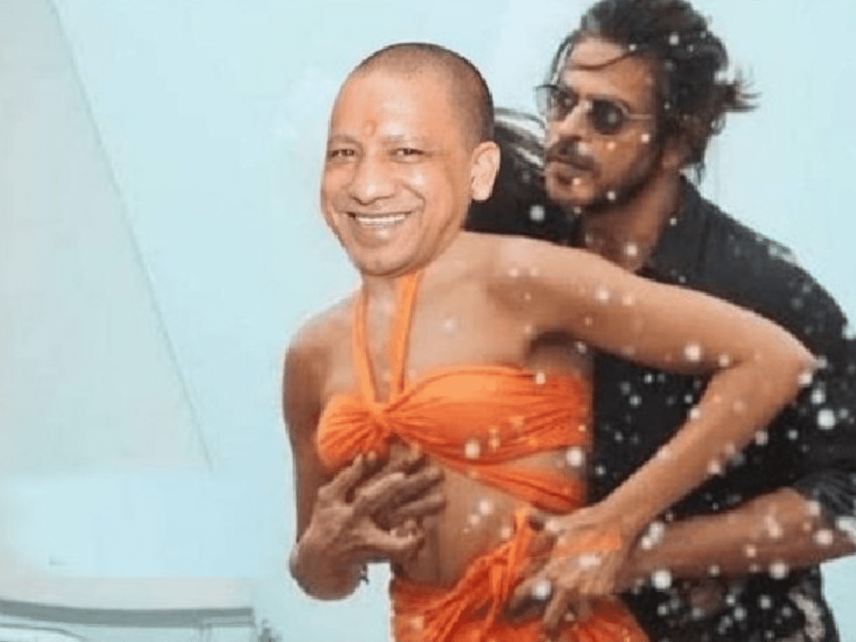 FIR for morphing Yogi's picture in 'Pathaan' song