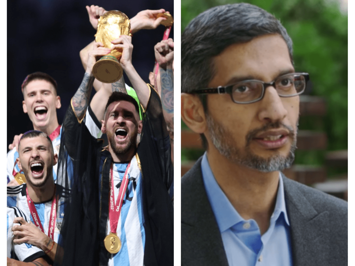 'Fifa World Cup records highest Google search in 25 years' Sundar Pichai