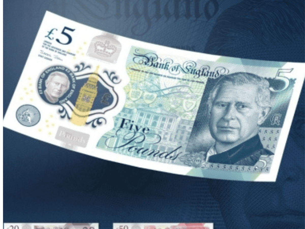 Bank of England unveils design of King Charles banknotes