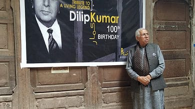 Pakistani fans celebrate Dilip Kumar's 100th birth anniversary at his dilapidated house in Peshawar