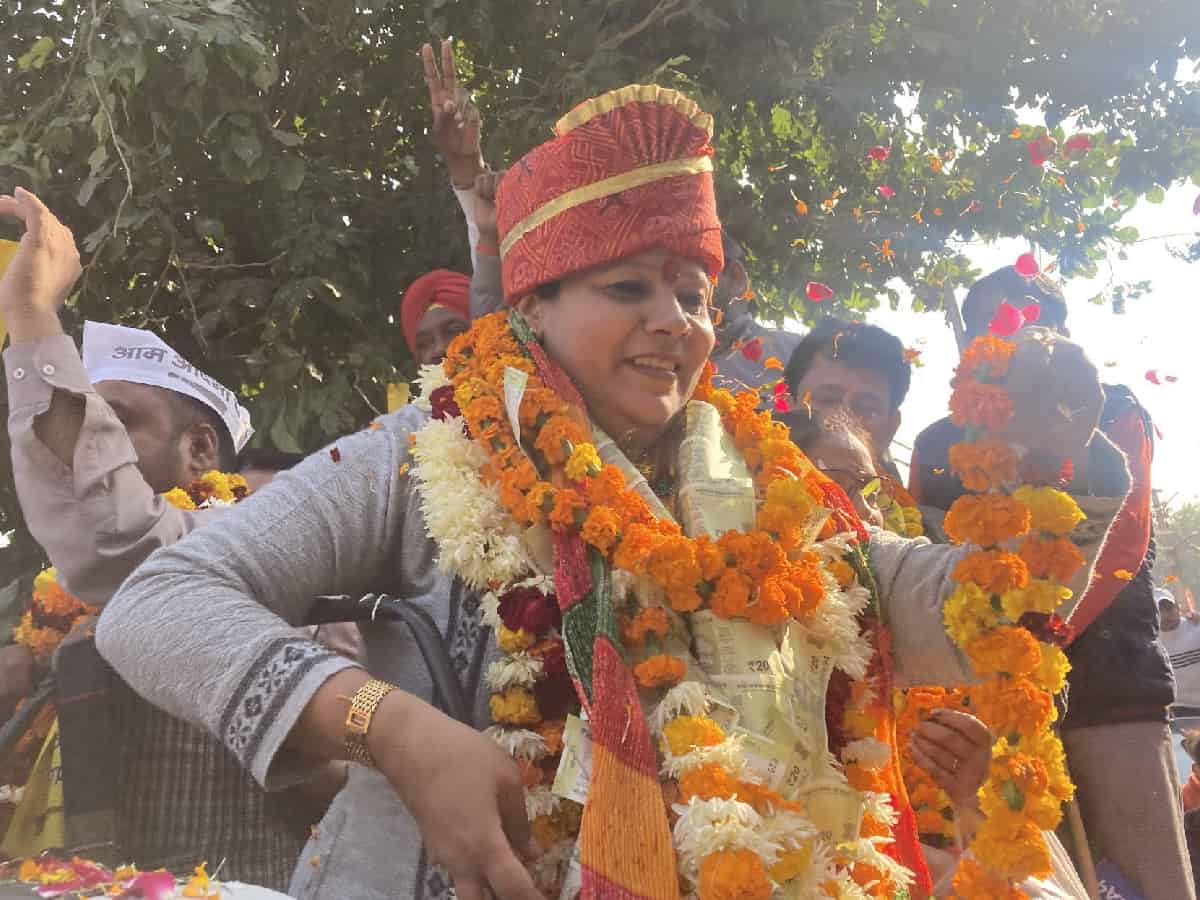 MCD gets its first transgender councillor as AAP's Bobby wins from Sultanpuri