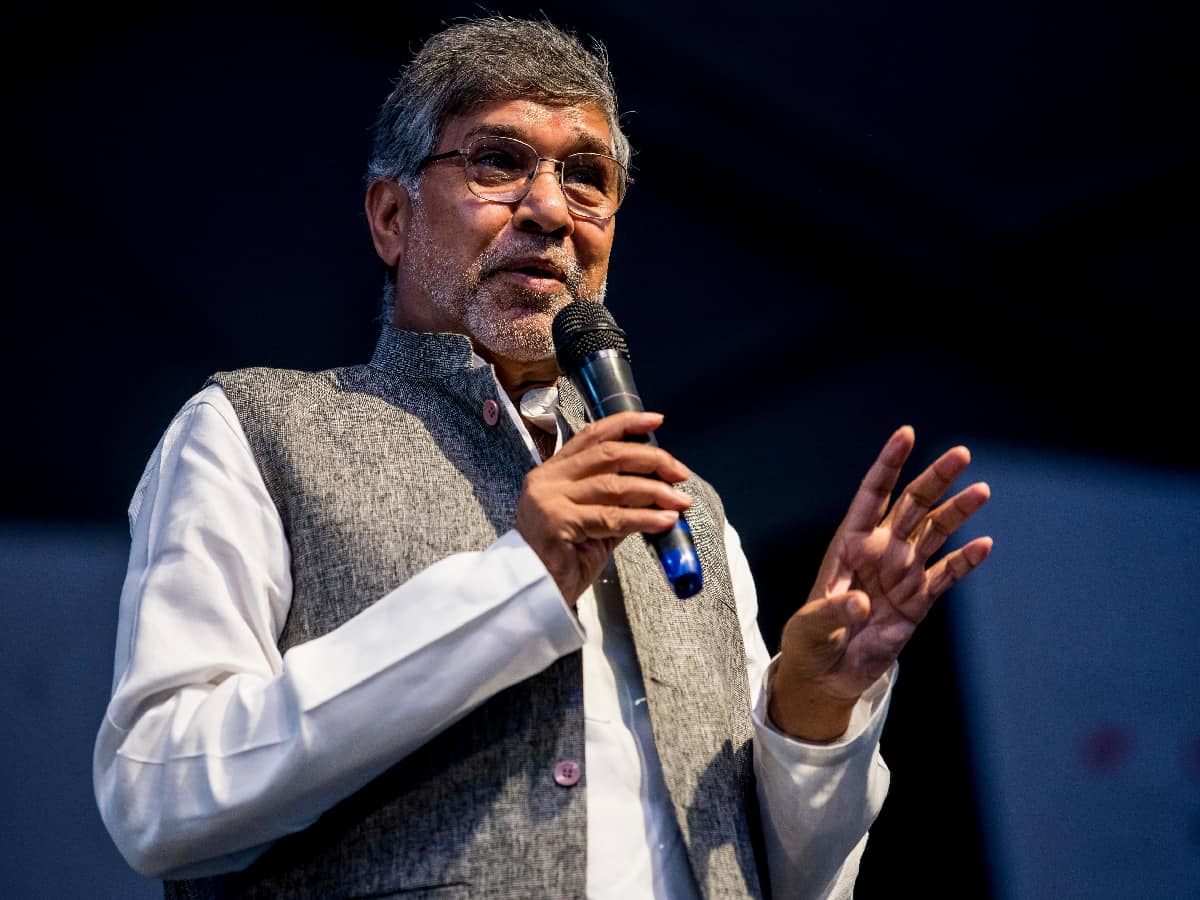 Nobel laureate Kailash Satyarthi releases book to tell real stories of child slavery, exploitation