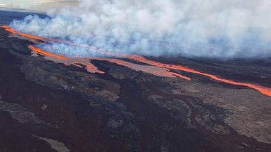 Hawaii activates National Guard as lava flow nears critical highway