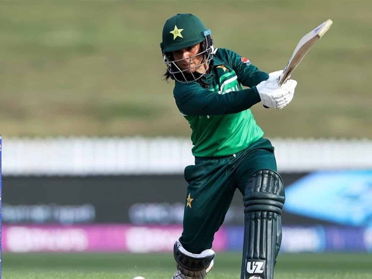 Pakistan opening batter Sidra Ameen named ICC Women's Player of the Month