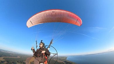Experience the thrill of Paramotoring in Hyderabad