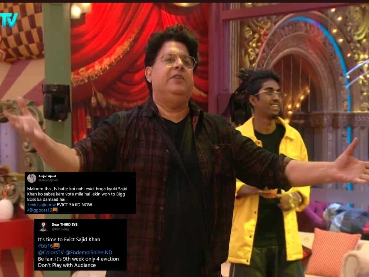 'Saving damaad Sajid,' Bigg Boss 16 brutally trolled for no eviction