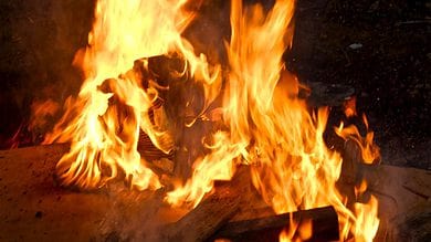 Telangana: Scrap fire in Adilabad, property worth 4L burnt