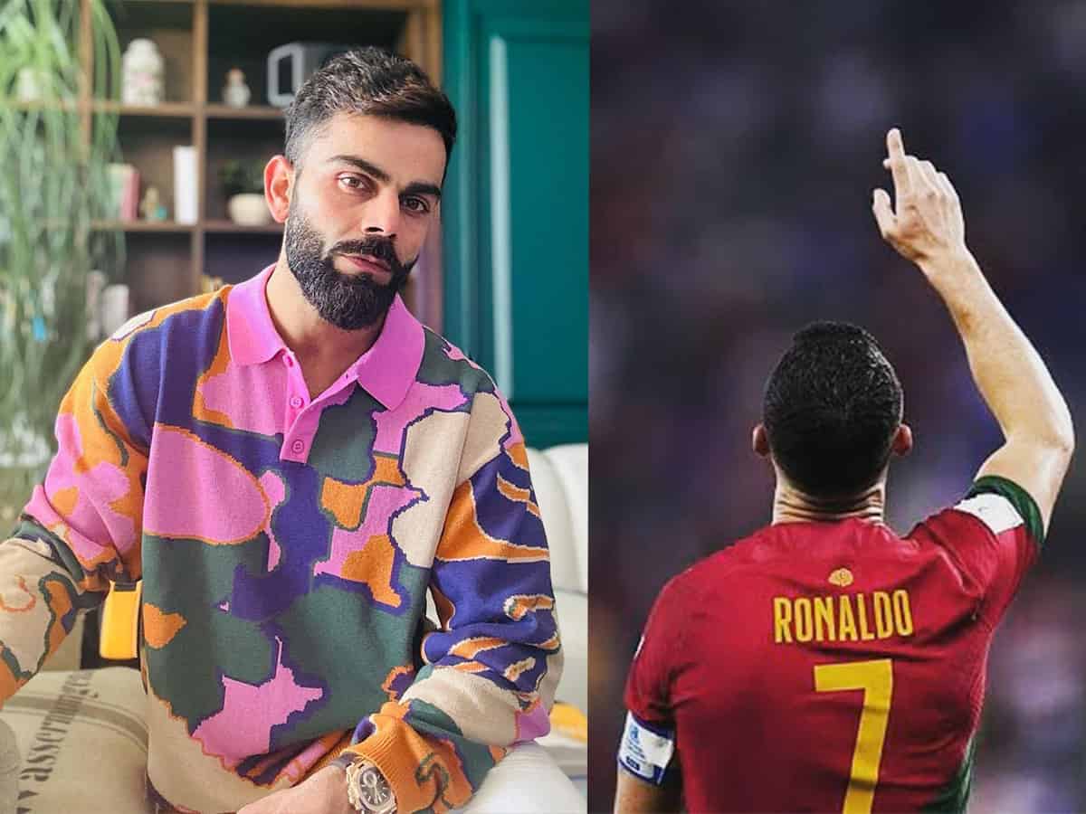 You are the greatest of all time for me: Kohli pens emotional note for Ronaldo