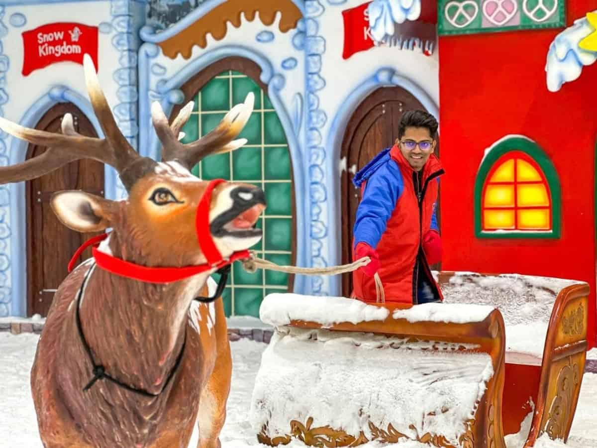 Snow Kingdom, India's largest snow theme park in Hyderabad