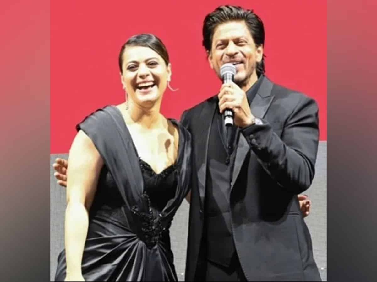 SRK, Kajol recreate 'DDLJ' moment at Saudi Arabia's Red Sea Film Festival