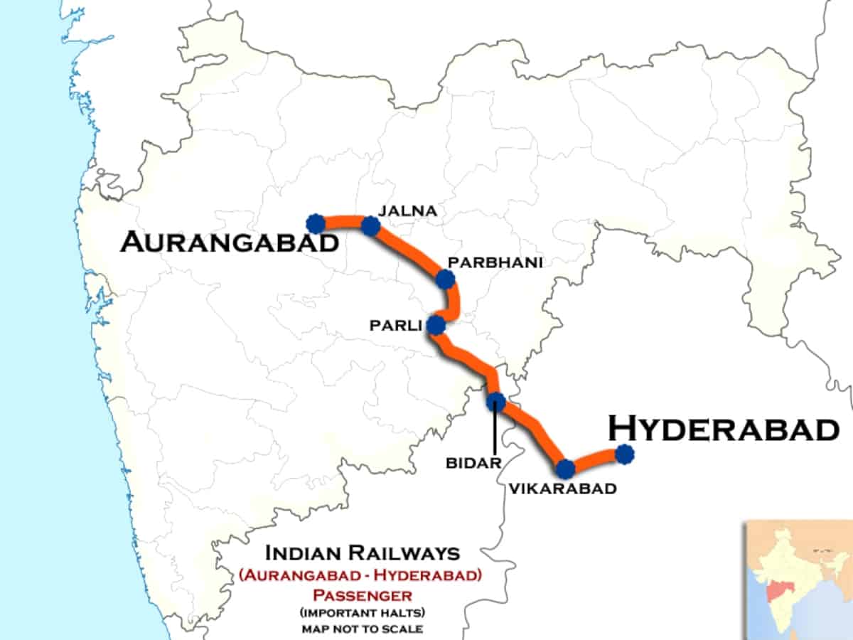 Hyderabad: Departure timings rescheduled for Aurangabad – Hyd express