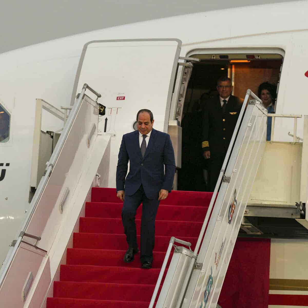 Egyptian President Abdel Fattah El-Sisi begins visit to India